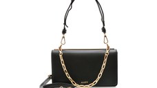 Geanta ALDO neagra, DABOUCA 001, din piele ecologica