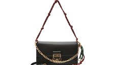 Geanta ALDO neagra, EVENGELIA 001, din piele ecologica