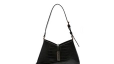 Geanta ALDO neagra, JULIETTA 001, din piele ecologica