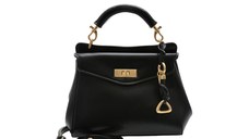 Geanta ALDO neagra, KATIEBAG 006, din piele ecologica