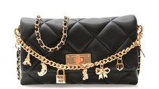 Geanta ALDO neagra, LIENNA 001, din piele ecologica