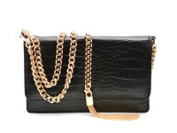 Geanta ALDO neagra, LILITHA 001, din piele ecologica - 1