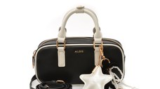 Geanta ALDO neagra, LUNABELLE 001, din piele ecologica