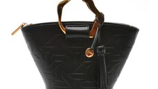 Geanta ALDO neagra, MALEDE 006, din piele ecologica