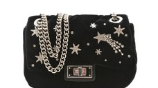 Geanta ALDO neagra, MARCIANA 668, din material textil