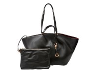 Geanta ALDO neagra, MARIDA 001, din piele ecologica - 1