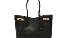 Geanta ALDO neagra, PPONAK 001, din piele ecologica