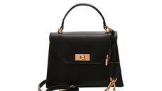 Geanta ALDO neagra, SERAPHYNA 001, din piele ecologica