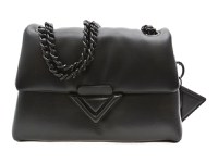 Geanta ALDO neagra, SOFTPUFF 008, din piele ecologica - 1