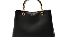 Geanta ALDO neagra, SURGOINE 001, din piele ecologica