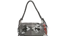 Geanta DESIGUAL albastra, SAXD18, din material textil