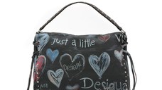 Geanta DESIGUAL bleumarin, SAXA56, din material textil