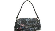 Geanta DESIGUAL bleumarin, SAXA57, din material textil