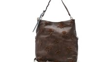 Geanta DESIGUAL maro, WAXPBA, din piele ecologica