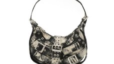 Geanta DESIGUAL neagra, SAXA19, din material textil