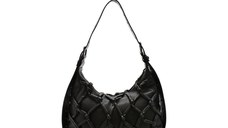 Geanta DESIGUAL neagra, SAXP50, din piele ecologica