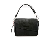 Geanta DESIGUAL neagra, SAXP53, din piele ecologica - 1