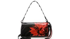 Geanta DESIGUAL neagra, WAXP90, din piele ecologica