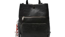 Geanta DESIGUAL negru, WAKP02, din piele ecologica
