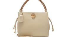 Geanta EPICA 14595 bej din piele ecologica, de mana si crossbody