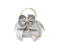 Geanta EPICA argintie, 1050, din piele ecologica - 1