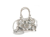 Geanta EPICA argintie, 907, din piele ecologica - 1