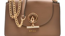 Geanta EPICA gri, 7011, din piele ecologica