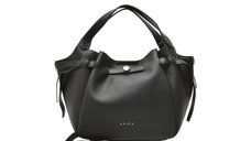 Geanta EPICA neagra, model 30162 din piele ecologica premium