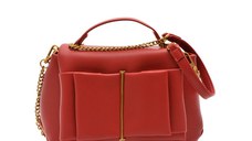 Geanta EPICA rosie, 5, din piele ecologica