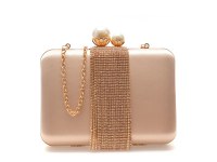 Geanta plic EPICA aurie, 8008, din material textil - 1