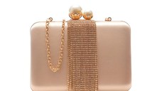 Geanta plic EPICA aurie, 8008, din material textil