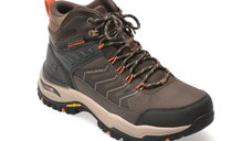 Ghete SKECHERS maro, ARCH FIT DAWSON, din material textil
