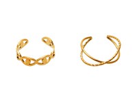 Inel ALDO auriu, TWISTED 710, din metal - 1
