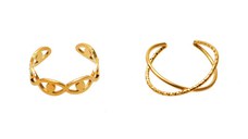 Inel ALDO auriu, TWISTED 710, din metal