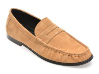 Mocasini eleganti ALDO maro, SPEAKEASY 237, din piele intoarsa - 1