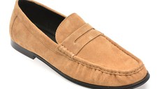 Mocasini eleganti ALDO maro, SPEAKEASY 237, din piele intoarsa
