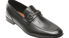 Mocasini eleganti ALDO negri, MARINHO 004, din piele naturala