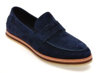 Mocasini eleganti EPICA bleumarin, QA820G, din piele intoarsa - 1