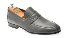 Mocasini eleganti LE COLONEL gri, 65926, din piele naturala
