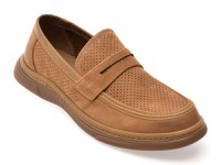Mocasini EPICA kaki, N03073, din piele intoarsa - 1
