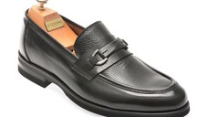 Mocasini LE COLONEL negri, 63933, din piele naturala