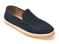 Mocasini OTTER bleumarin, 2160, din piele intoarsa - 1