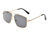 Ochelari de soare ALDO aurii, FRELINNOR 710, din metal - 1
