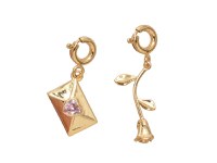 Pandantiv ALDO auriu, LOVEMAIL 680, din metal - 1