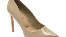 Pantofi eleganti ALDO gri, STESSY 2.0, din piele ecologica lacuita