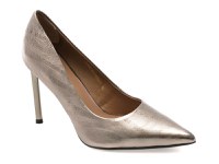 Pantofi eleganti EPICA gri, 4F3833, din piele naturala - 1