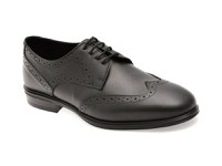 Pantofi eleganti OTTER negri, 400304, din piele naturala - 1