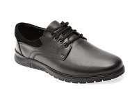 Pantofi eleganti OTTER negri, 555, din piele naturala - 1