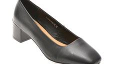 Pantofi EPICA negri, 1379G18, din piele naturala