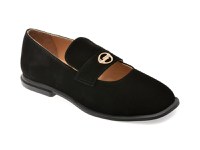 Pantofi EPICA negri, 1932412, din piele intoarsa - 1